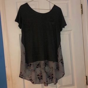 A fun twist on a T shirt